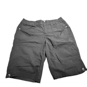 Gloria Vanderbilt Women’s Above Knee Shorts Size 8 Color Navy Sku 1024